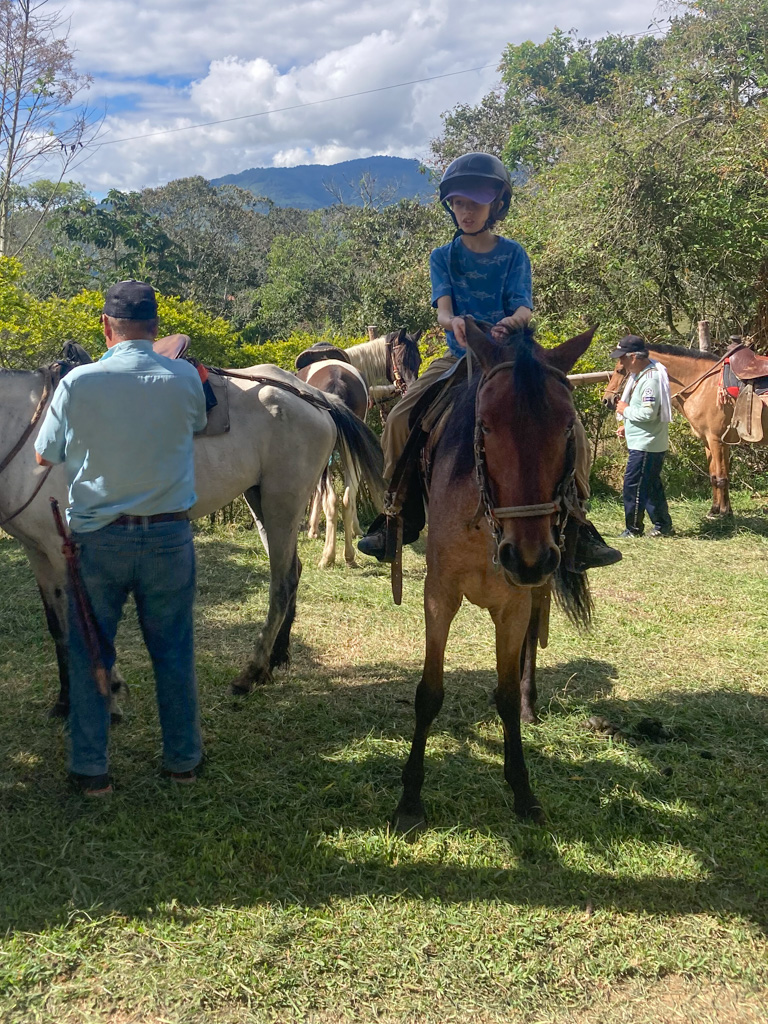 Our Horse Ride in San Augustin